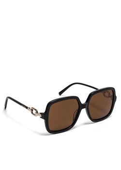 Nine West Okulary przeciwsłoneczne NW 6658S Brązowy ze sklepu MODIVO w kategorii Okulary przeciwsłoneczne damskie - zdjęcie 182643131