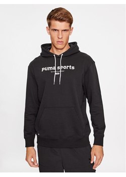Puma Bluza Puma Team 621322 Czarny Regular Fit ze sklepu MODIVO w kategorii Bluzy męskie - zdjęcie 182643200