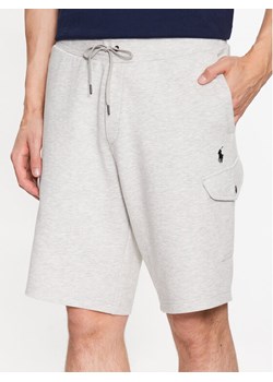 Polo Ralph Lauren Szorty sportowe 710887289007 Szary Regular Fit ze sklepu MODIVO w kategorii Spodenki męskie - zdjęcie 182643201