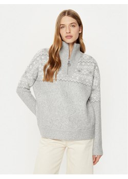 Guess Sweter W4PR1A Z3LQ0 Szary Regular Fit ze sklepu MODIVO w kategorii Swetry damskie - zdjęcie 182643321