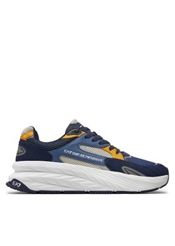 EA7 Emporio Armani Sneakersy X8X178 XK382 T673 Granatowy ze sklepu MODIVO w kategorii Buty sportowe męskie - zdjęcie 182643434