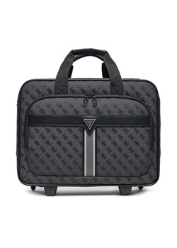 Guess Walizka kabinowa TMNAST P5143 Czarny ze sklepu MODIVO w kategorii Walizki - zdjęcie 182643462