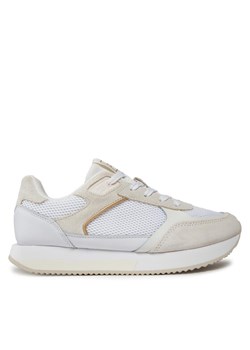 Tommy Hilfiger Sneakersy Essential Elevated Runner FW0FW07700 Biały ze sklepu MODIVO w kategorii Buty sportowe damskie - zdjęcie 182643492