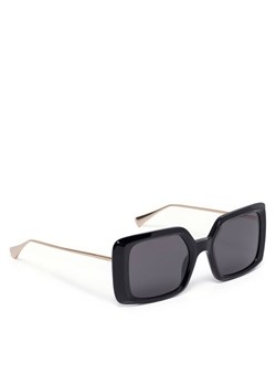 Gino Rossi Okulary przeciwsłoneczne LD91615 Czarny ze sklepu MODIVO w kategorii Okulary przeciwsłoneczne damskie - zdjęcie 182643594
