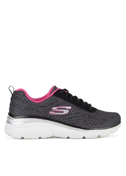 Skechers Sneakersy FASHION FIT - BOLD BOUNDARIES 12719 BKHP Czarny ze sklepu MODIVO w kategorii Buty sportowe damskie - zdjęcie 182643671