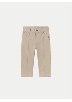 Mayoral Chinosy 2531 Beżowy Regular Fit ze sklepu MODIVO w kategorii Spodnie i półśpiochy - zdjęcie 182643723