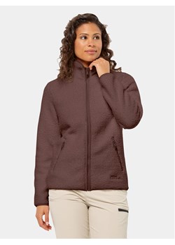 Jack Wolfskin Polar High Curl Jacket 1708732 Fioletowy Regular Fit ze sklepu MODIVO w kategorii Bluzy damskie - zdjęcie 182643772