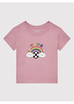 Vans T-Shirt VN0A7RV4 Różowy Regular Fit ze sklepu MODIVO w kategorii Koszulki niemowlęce - zdjęcie 182643802