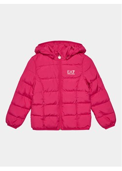 EA7 Emporio Armani Kurtka zimowa 8NFB08 FNF8Z 1419 Różowy Regular Fit ze sklepu MODIVO w kategorii Kurtki dziewczęce - zdjęcie 182643820