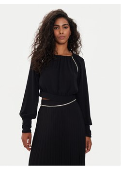 Liu Jo Bluzka CA4409 TS055 Czarny Regular Fit ze sklepu MODIVO w kategorii Bluzki damskie - zdjęcie 182643944