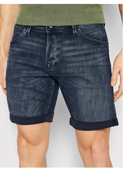 Jack&Jones Szorty jeansowe Rick Fox 12201630 Granatowy Regular Fit ze sklepu MODIVO w kategorii Spodenki męskie - zdjęcie 182643990