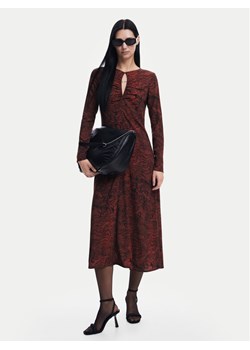Desigual Sukienka codzienna Las Vegas 24WWVW56 Brązowy Regular Fit ze sklepu MODIVO w kategorii Sukienki - zdjęcie 182644153