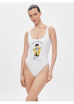Polo Ralph Lauren Strój kąpielowy 21490410 Biały ze sklepu MODIVO w kategorii Stroje kąpielowe - zdjęcie 182644201