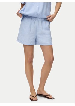 Vero Moda Szorty materiałowe Melaney 10325868 Niebieski Loose Fit ze sklepu MODIVO w kategorii Szorty - zdjęcie 182644311