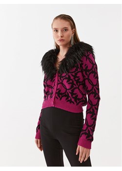 Pinko Kardigan Pony 101576 A11F Kolorowy Relaxed Fit ze sklepu MODIVO w kategorii Swetry damskie - zdjęcie 182644322