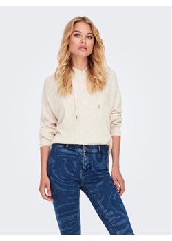 ONLY Sweter 15268803 Beżowy Regular Fit ze sklepu MODIVO w kategorii Swetry damskie - zdjęcie 182644371
