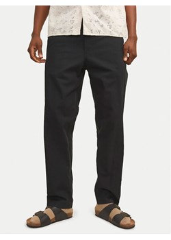 Jack&Jones Spodnie materiałowe Summer 12248606 Czarny Relaxed Fit ze sklepu MODIVO w kategorii Spodnie męskie - zdjęcie 182644392