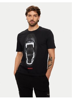 Hugo T-Shirt Dayaking 50523979 Czarny Regular Fit ze sklepu MODIVO w kategorii T-shirty męskie - zdjęcie 182644614