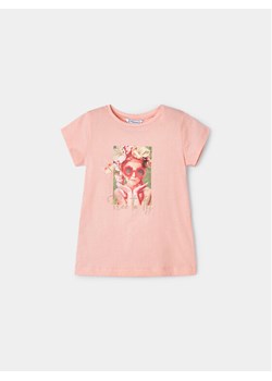 Mayoral T-Shirt 3090 Różowy Regular Fit ze sklepu MODIVO w kategorii Bluzki dziewczęce - zdjęcie 182644754