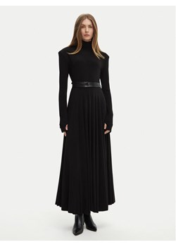 NORMA KAMALI Sukienka wieczorowa KK3243PLF87001 Czarny Slim Fit ze sklepu MODIVO w kategorii Sukienki - zdjęcie 182644772