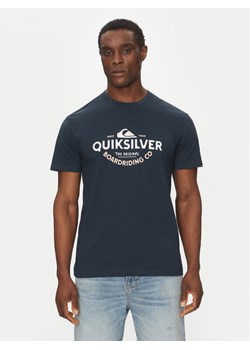 Quiksilver T-Shirt EQYZT08064 Granatowy Regular Fit ze sklepu MODIVO w kategorii T-shirty męskie - zdjęcie 182644813
