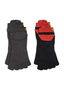 Vibram Fivefingers Zestaw 2 par niskich skarpet unisex No Show S21N35P Szary ze sklepu MODIVO w kategorii Skarpetki damskie - zdjęcie 182644874