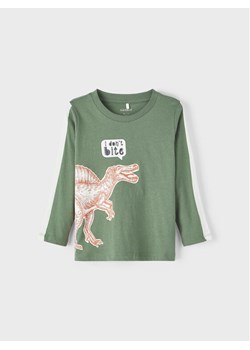 NAME IT Bluzka 13213233 Zielony Regular Fit ze sklepu MODIVO w kategorii T-shirty chłopięce - zdjęcie 182644891