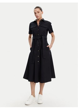 Barbour Sukienka koszulowa LDR0892NY99 Granatowy Regular Fit ze sklepu MODIVO w kategorii Sukienki - zdjęcie 182644971