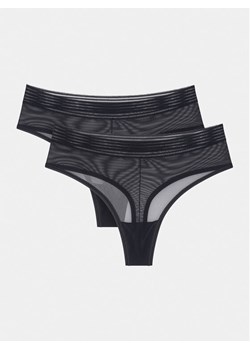 Triumph Komplet 2 par stringów Tempting Sheer 10218590 Czarny ze sklepu MODIVO w kategorii Majtki damskie - zdjęcie 182644990
