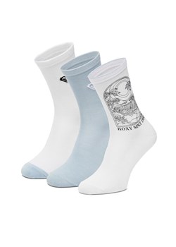 Roxy Skarpety AS_ROXY_05W_SS25 (3-PACK) Biały ze sklepu MODIVO w kategorii Skarpetki damskie - zdjęcie 182645063