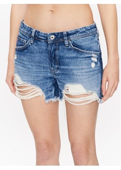 Pepe Jeans Szorty jeansowe Thrasher PL801004VT2 Niebieski Regular Fit ze sklepu MODIVO w kategorii Szorty - zdjęcie 182645132