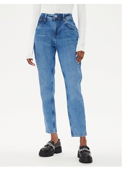 Pepe Jeans Jeansy Violet PL204176 Niebieski Mom Fit ze sklepu MODIVO w kategorii Jeansy damskie - zdjęcie 182645214