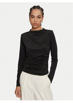 ACCESS FASHION Bluzka 44-2035-310 Czarny Slim Fit ze sklepu MODIVO w kategorii Bluzki damskie - zdjęcie 182645363