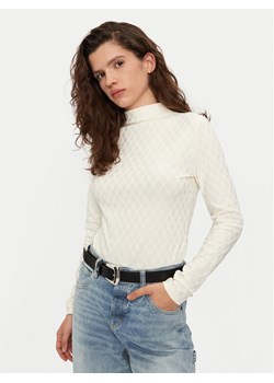 United Colors Of Benetton Bluzka 3ITKD2014 Écru Regular Fit ze sklepu MODIVO w kategorii Bluzki damskie - zdjęcie 182645512
