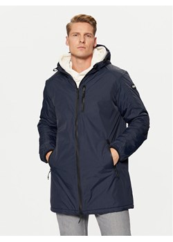 SCHOTT N.Y.C. Parka BLADEN2 Granatowy Regular Fit ze sklepu MODIVO w kategorii Kurtki męskie - zdjęcie 182645530