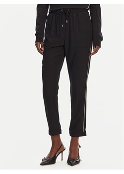 Liu Jo Sport Spodnie materiałowe TA5140 TS423 Czarny Regular Fit ze sklepu MODIVO w kategorii Spodnie damskie - zdjęcie 182645560