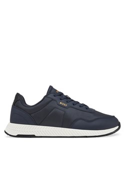 BOSS Sneakersy Titanium 50536481 Granatowy ze sklepu MODIVO w kategorii Buty sportowe męskie - zdjęcie 182645563