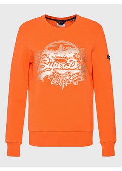 Superdry Bluza Vintage W2011336A Pomarańczowy Regular Fit ze sklepu MODIVO w kategorii Bluzy damskie - zdjęcie 182645614