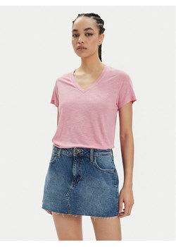 Lee T-Shirt 112350202 Różowy Regular Fit ze sklepu MODIVO w kategorii Bluzki damskie - zdjęcie 182645622