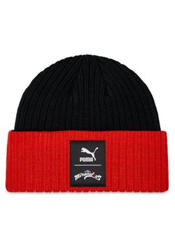 Puma Czapka PUMA x Miraculous Beanie 024796 01 Czarny ze sklepu MODIVO w kategorii Czapki dziecięce - zdjęcie 182645644