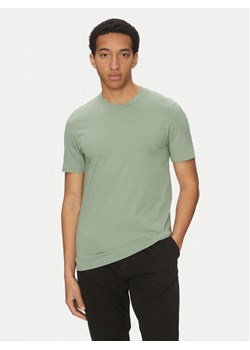 BOSS T-Shirt Thompson 01 50468347 Zielony Regular Fit ze sklepu MODIVO w kategorii T-shirty męskie - zdjęcie 182645721