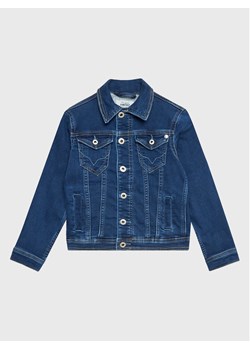 Pepe Jeans Kurtka jeansowa Legendary PB401138 Granatowy Regular Fit ze sklepu MODIVO w kategorii Kurtki dziewczęce - zdjęcie 182645741