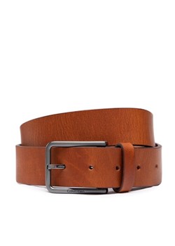 Calvin Klein Pasek Męski Warmth Oiled Grain 35Mm K50K509654 Brązowy ze sklepu MODIVO w kategorii Paski męskie - zdjęcie 182645944