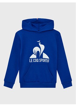 Le Coq Sportif Bluza 2220603 Niebieski Regular Fit ze sklepu MODIVO w kategorii Bluzy chłopięce - zdjęcie 182645952