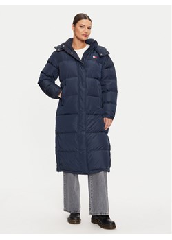 Tommy Jeans Kurtka puchowa Alaska DW0DW18860 Granatowy Regular Fit ze sklepu MODIVO w kategorii Kurtki damskie - zdjęcie 182645993