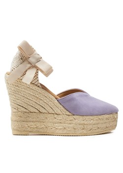 Manebi Espadryle Hamptons Heart-Shaped Wedge Espadrilles W 1.3 WH Fioletowy ze sklepu MODIVO w kategorii Espadryle damskie - zdjęcie 182646013