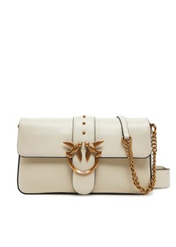 PINKO Torebka Love One Mini Slouchy Fl PE 25 PLTT 104340 A0QO Écru ze sklepu MODIVO w kategorii Torebki damskie - zdjęcie 182646023