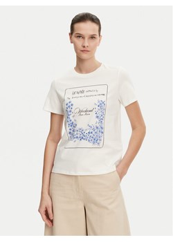 Weekend Max Mara T-Shirt Teiera 2515971052 Biały Regular Fit ze sklepu MODIVO w kategorii Bluzki damskie - zdjęcie 182646181