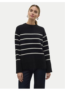 Vero Moda Sweter Flawless 10320487 Czarny Loose Fit ze sklepu MODIVO w kategorii Swetry damskie - zdjęcie 182646344