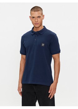Emporio Armani Underwear Polo 211804 4R460 06935 Granatowy Regular Fit ze sklepu MODIVO w kategorii T-shirty męskie - zdjęcie 182646350
